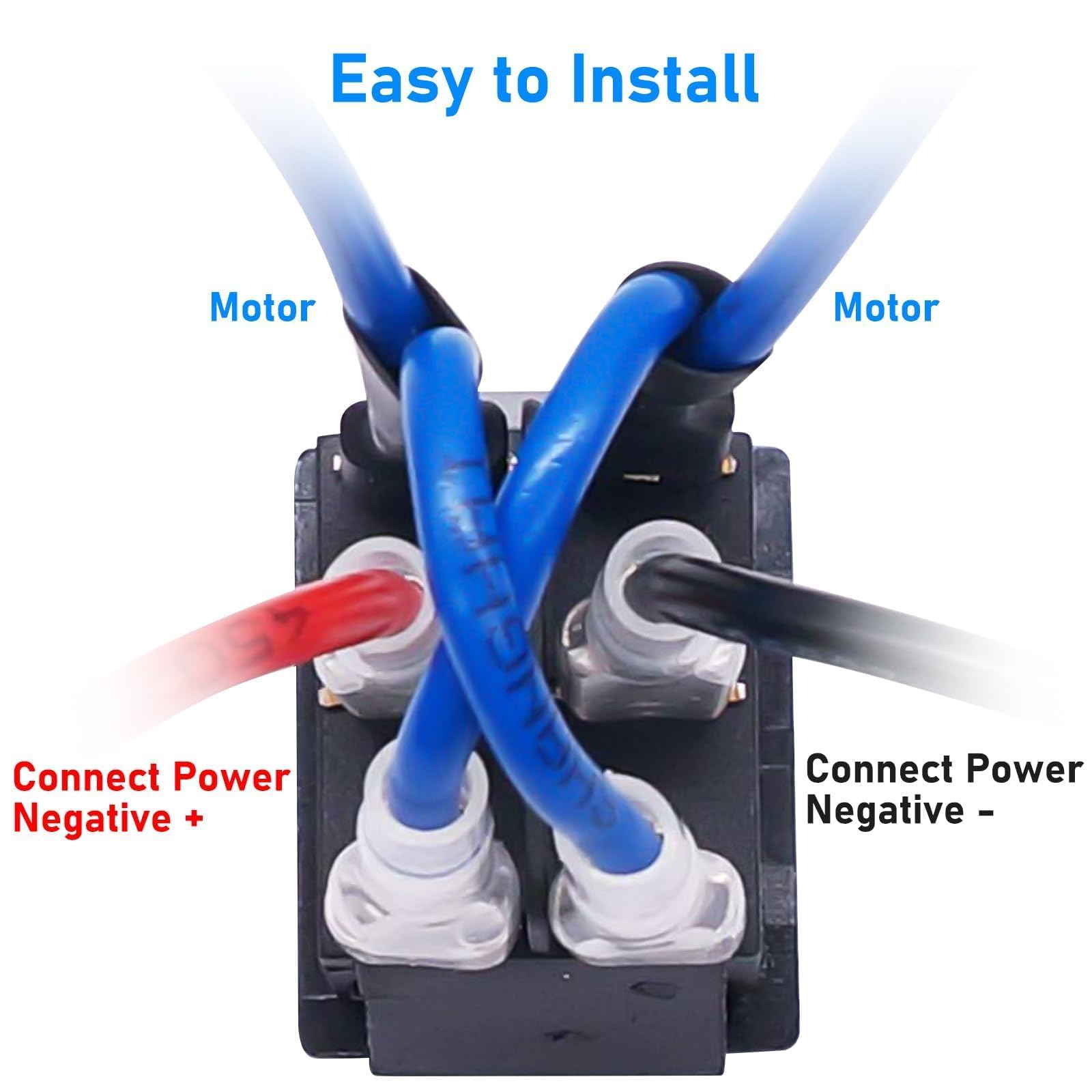 EEEKit 2 Pack 6-Pin Moment Rocker Switch, SPST Embedded Rocker